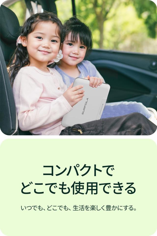Surfola ポータブルDVDプレーヤー 12.5型 10.5インチ液晶 4~5時間再生可能 リージョンフリー再生 地域制限なし USB/SDカード再生 270度回_3