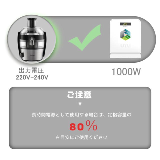 UMIVC 1000W 海外電気製品を日本で使用 変圧器 昇圧機 アップトランス 電源トランス 100V/110V to 220V/240V_1