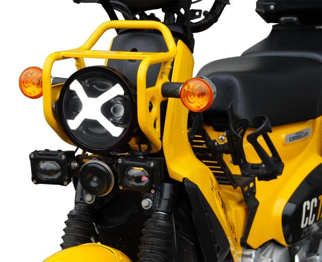 HENGTUAOTO クロスカブCC110専用 5.75インチLEDヘッドライト X
