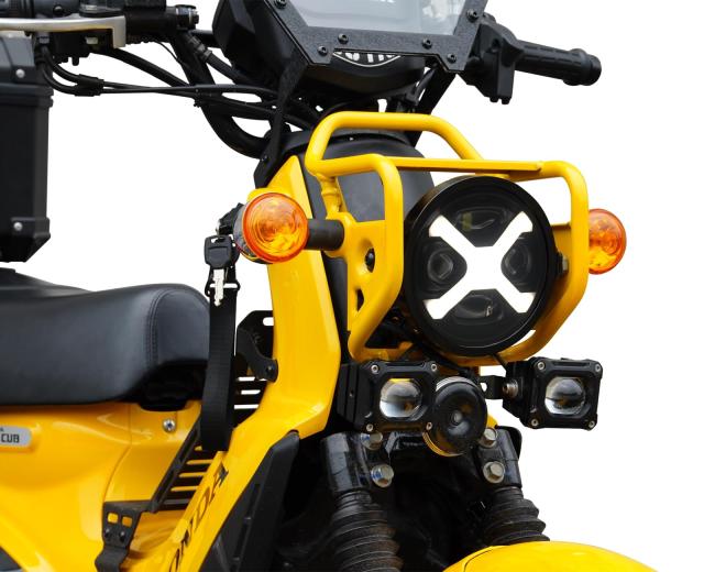 HENGTUAOTO クロスカブCC110専用 5.75インチLEDヘッドライト X