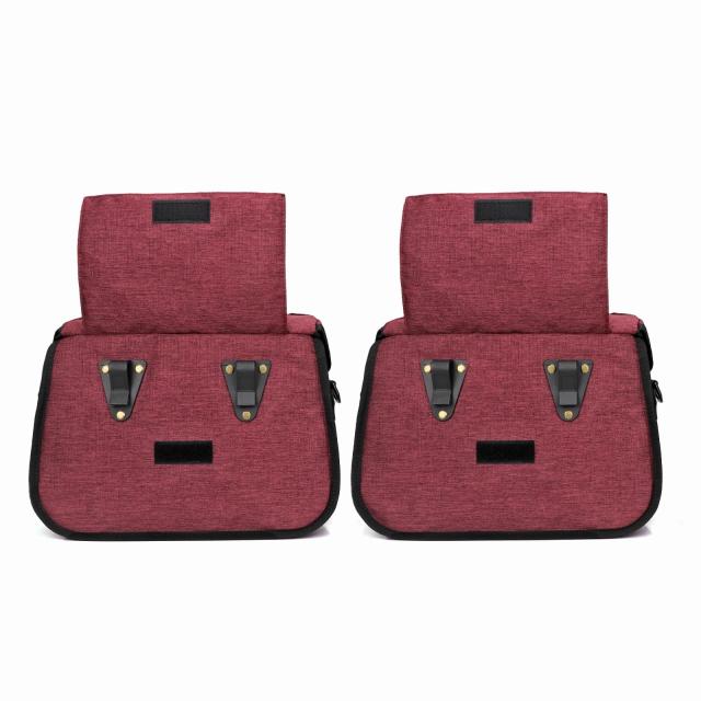 TOURBON 自転車 バッグ パニエバッグ リアバッグ バイク用 通勤 通学 旅行 ショルダーバッグ 大容量 17L