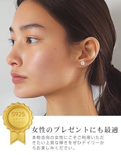 MomentWish モアサナイト ピアス, 1 カラット ピアス ダイヤモンド