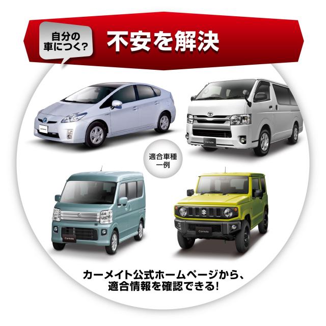 カーメイト(CARMATE) GIGA ギガ LED ヘッド ＆ フォグ バルブ S8シリーズ 6000K H8 / H9 / H11 / H16 / HB3 / HB4 / HIR2 車用 全光束 800_3