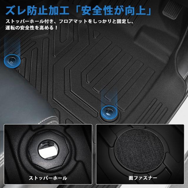 新型 ステップワゴン RP6 RP7 RP8 専用 フロアマット+セカンドマット+ラゲッジマット ガソリン車専用 STEPWGN AIR SPADA RP系 6代目 車種_2