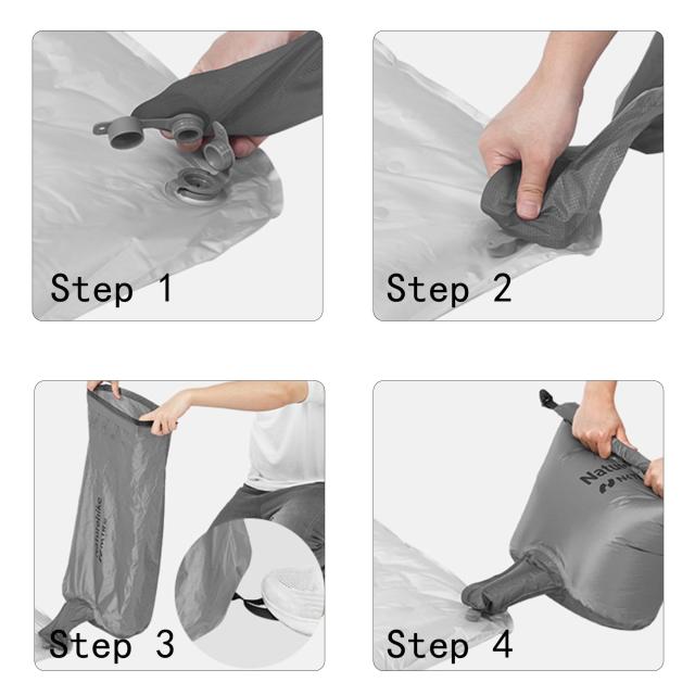 Naturehike Tuye エアーマット SGS認証 R3.2~8.8 約500g超軽量 厚手8~12cm -30℃以上対応 コンパクト 八層保温 ミイラ連結可能 インフレ