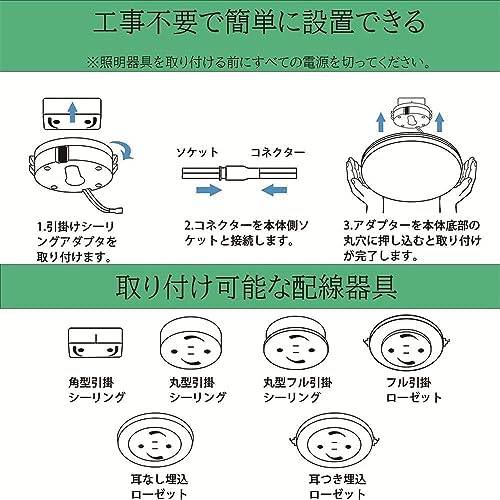 【開封済み・未使用】KOVOL LED シーリングライト おしゃれ 北欧 照明 Amazon.co.jp : KOVOL LED シーリングライト 6畳 8畳 10畳