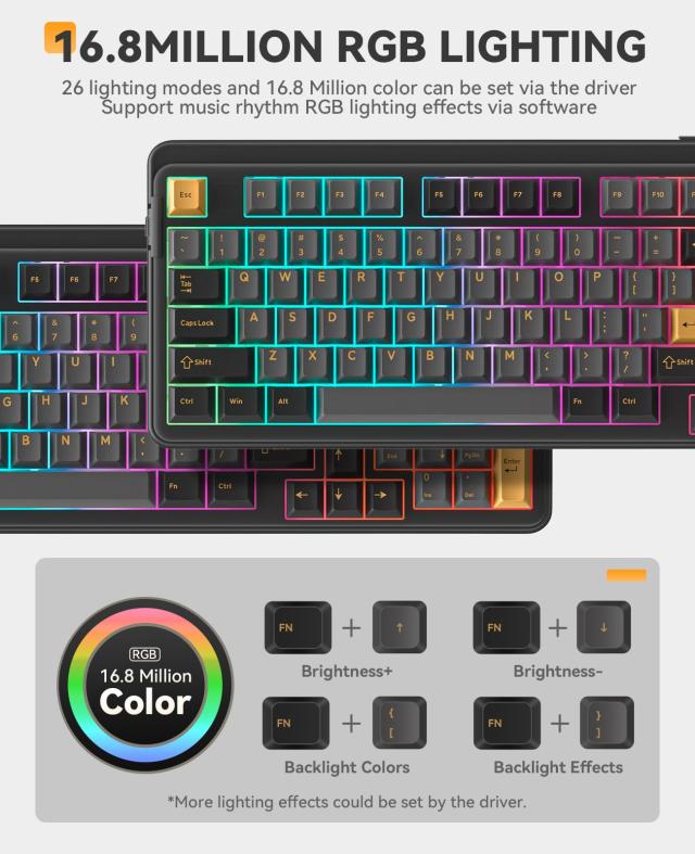 DAREU 緑 LK175 黒軸 RGB 単色 ゲーミングキーボード Amazon.co.jp: ゲーミングキーボード メカニカルキーボード、緑軸e