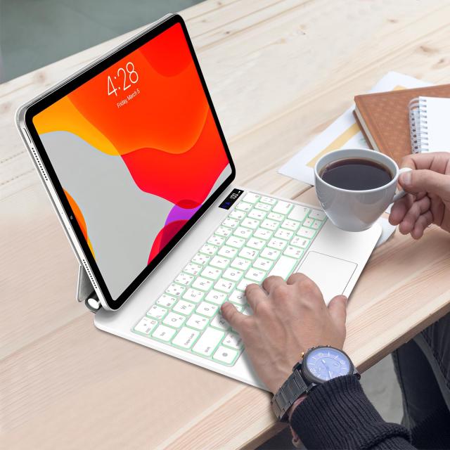 QERDAOYI マジックキーボード iPad第10世代10.9インチ専用キーボード