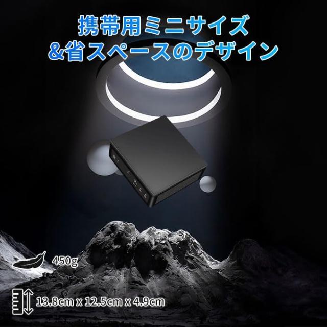 ミニPC第11世代 Core i7-11390H プロセッサー 4コア/8スレッド 最大5.0GHz/16G DDR4メモリ＆NVME SSD拡張可能USB3.2*4/HDMI＆DP 4K映像出の通販は