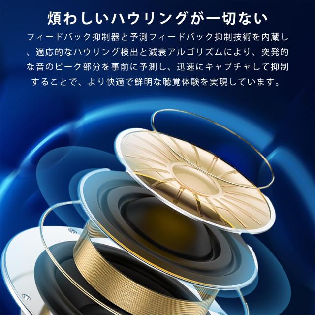 Micfendy【2024新型】 集音器 しゅうおんき 高齢者集音器 Bluetooth5.3