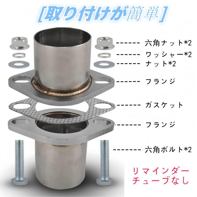 nc31 4-2-1 マフラー フランジ付き サイレンサー ガスケット nc31 4-2-1 マフラー フランジ付き サイレンサー ガスケット