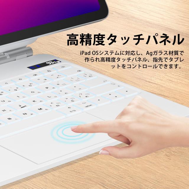 SUKEBON マジックキーボード 2024 iPad Pro 13インチ（M4）キーボード付きケース 【日本技適認証取得】 iPad Pro 13インチ（M4）専用（A2の通販は