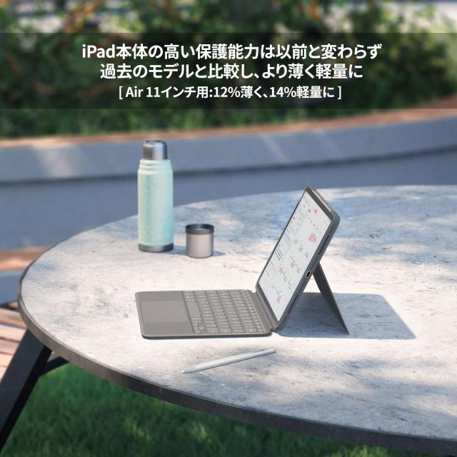 ロジクール Combo Touch iPad Air 11インチ M3 ＆ M2 iK1178GRA