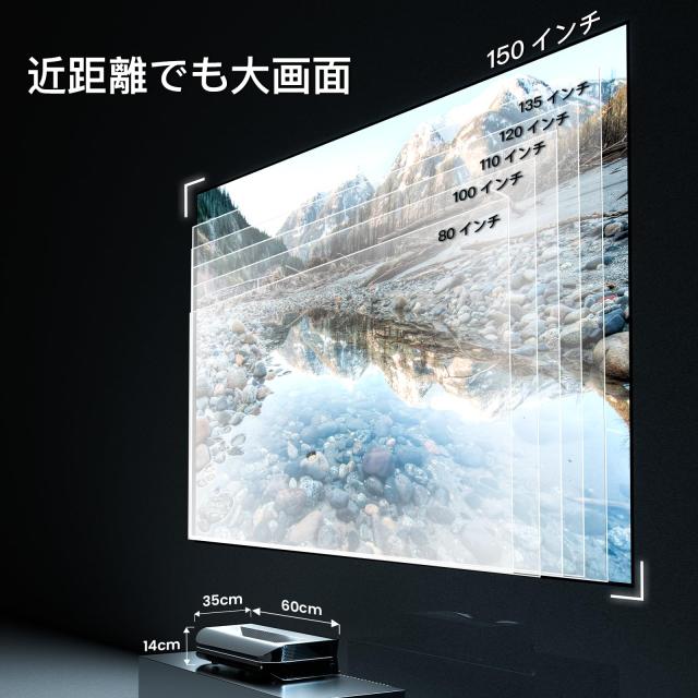 AWOL VISION 4Kレーザープロジェクター LTV-2500　おまけ付 LTV-2500 | Ultra-Sharp 4K UST Laser Projector From AWOL Vision