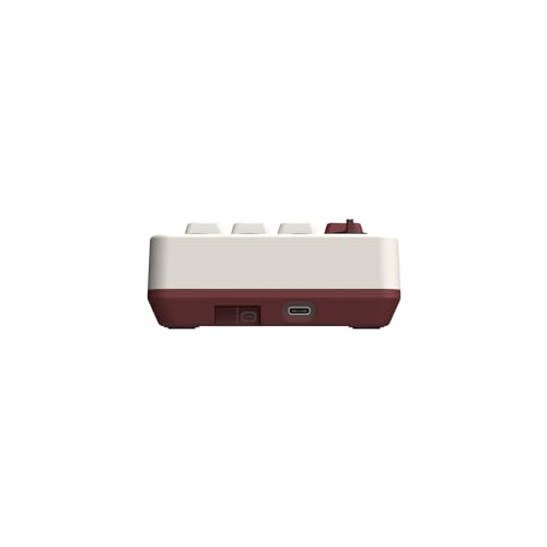 8BitDo レトロ 18 メカニカル テンパッド、電卓モードをサポート、Windows および Android 用 Bluetooth/2.4G/有線テンパッド - (Fami)_2