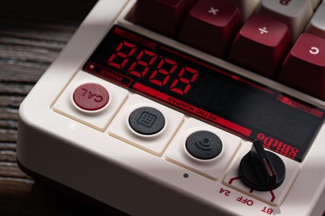 8BitDo レトロ 18 メカニカル テンパッド、電卓モードをサポート、Windows および Android 用 Bluetooth/2.4G/有線テンパッド - (Fami)_5