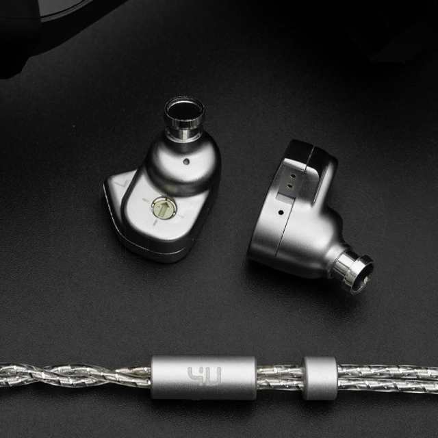 HiFiGo TANCHJIM 4U DMT-4Ultra インイヤーモニター、ダブルチャンバーダイナミックドライバー IEM イヤホン、4 レベル調整可能な回路フ