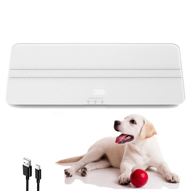 大型犬用の体重計, ペット 体重計, ペットスケール (サイズ：70x 33 cm)充電式体重計，対象：犬、猫、成人の体重管理_5