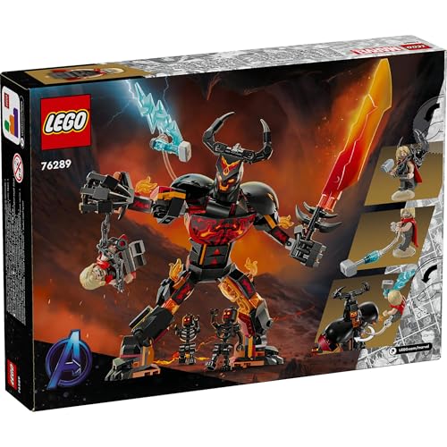 レゴ(LEGO) スーパー・ヒーローズ ソーとスルトの決戦 おもちゃ 玩具 プレゼント 誕生日 ブロック クリスマス 男の子 女の子 子供 8歳 9_9