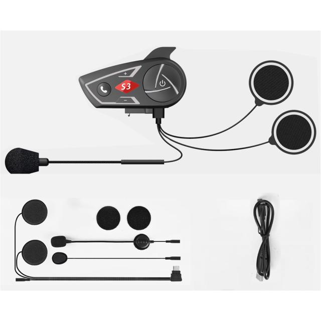 バイクインカム 2人同時通話 Bluetooth5.3 インカム 2000m バイク インカム 最大2人同時通話 薄型 Bluetooth5.3 聴きトーク 自動