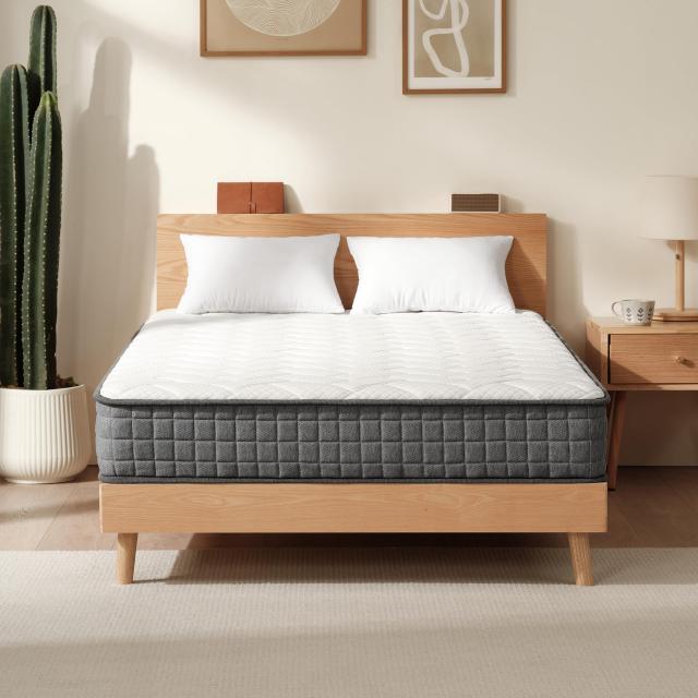 Z-HOM マットレス ダブル 極厚20cm 高反発 マットレス ポケットコイル