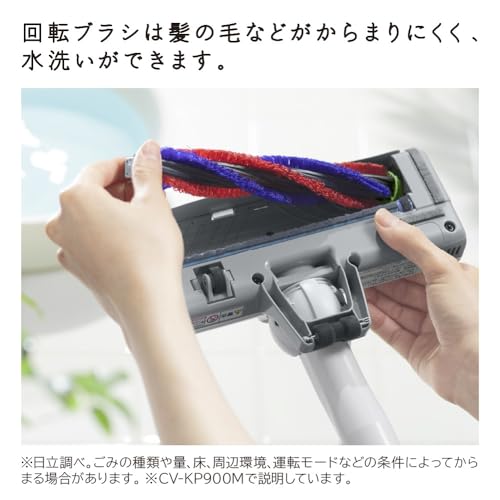 日立 掃除機 かるパック 紙パック式クリーナー CV-KP900M N ライトゴールド 日本製 強力パワー330W きれいな排気_9