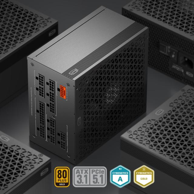PCCOOLER PSU CPS YS850 電源、850W 80 Plus Gold 認定 完全モジュラー