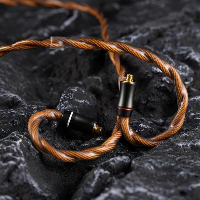 NICEHCK OurLaura イヤホンリケーブル トリプル複合 特殊連続鋳造の高導電性銅導体 MMCX 3.5mm 交換用_7