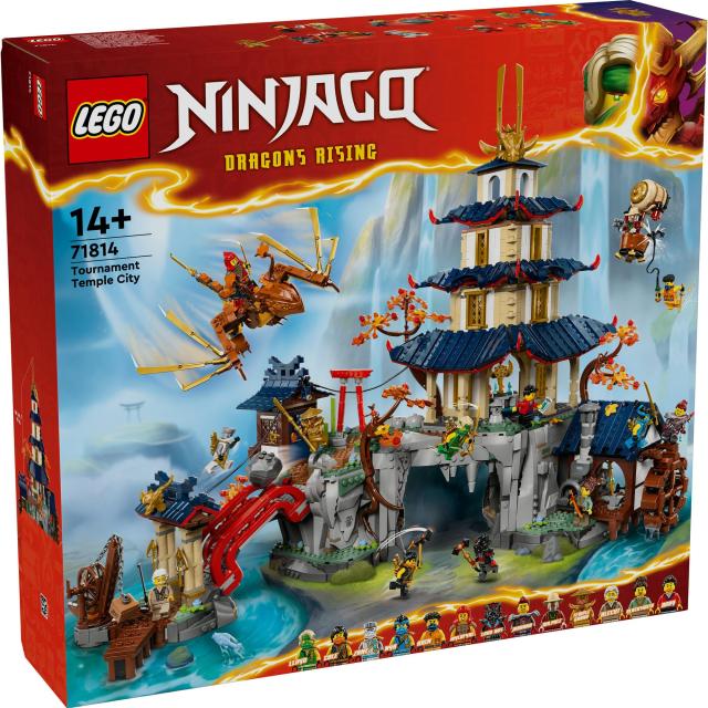 レゴ(LEGO) ニンジャゴー トーナメント道場の町 おもちゃ 玩具 誕生日 プレゼント ブロック 男の子 女の子 子供 14歳 15歳 16歳 中学生_1