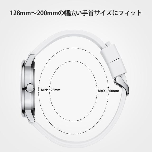 DIZIZID] 腕時計 アナログ ナースウォッチ 防水 蓄光 見やすい文字盤