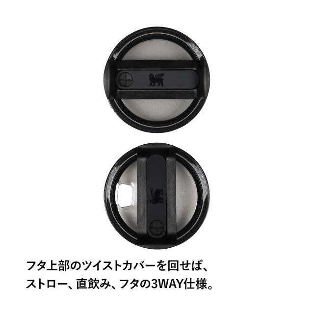 STANLEY(スタンレー) H2.0 真空クエンチャー 0.88L ブラック2.0 保冷 頑丈 ストロー 水筒 夏 アウトドア 食洗機可 保証 (日本正規品)