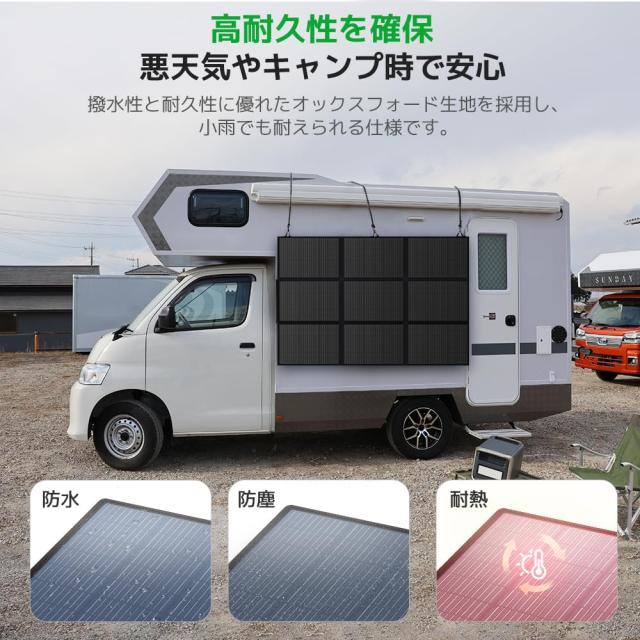 LVYUAN 400W 折り畳み式ソーラーパネル ポータブル電源用 ソーラー