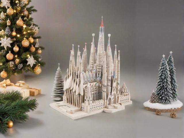 Piececool(ピースクール) 立体パズル サグラダファミリア 有名建築