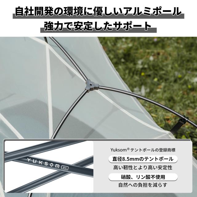 Naturehike公式ショップ テント 2人用 アウトドア ダブルウォール 超