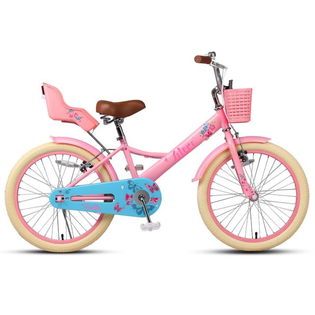 ミニーちゃん　幼児用ピンク自転車 水玉模様　日本非売品　グローブ等一式セット！ ミニーちゃん 幼児用ピンク自転車 水玉模様 日本非売品 グローブ