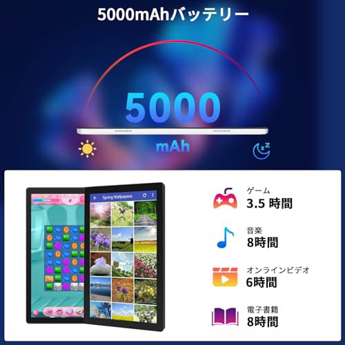 Android 14 タブレット 】HiGrace タブレット 10インチ wi-fiモデル 8GB+64GB+1TB拡張、アンドロイド14タブレット  8コアCPU 1.8Ghz、Wiの通販はau PAY マーケット - ふうまりストア | au PAY マーケット－通販サイト