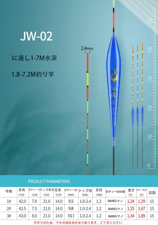 KINGKOO（江湾） 釣具 浮き へらウキ へら浮き ヘラウキ へら浮子 全長 27.5〜44.5cm 12本 セット へらぶな釣
