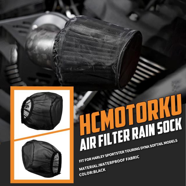 HCmotorku バイク レインソックス エアクリーナー ハーレー用 エア