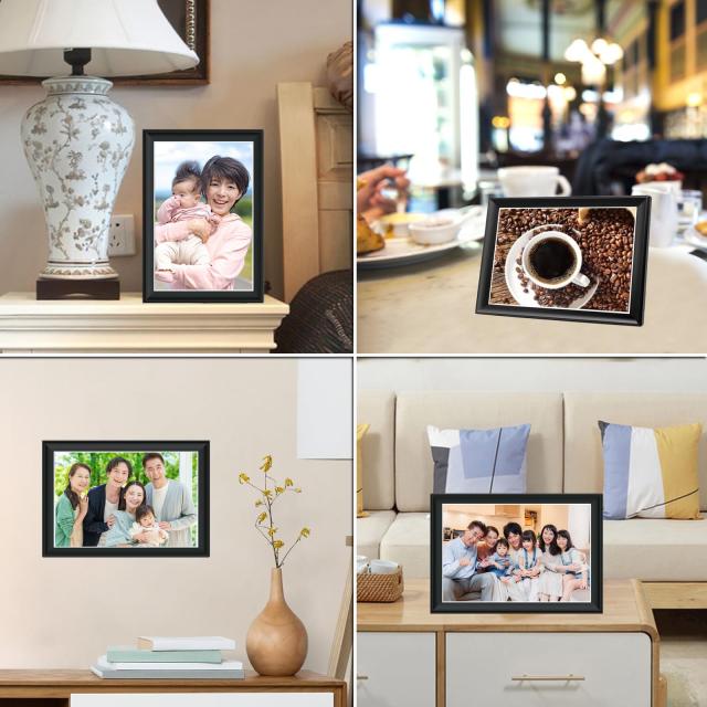 64GB Frameo 11 インチ WiFi デジタル フォトフレーム、1920*1280FHD 2K液晶タッチスクリーン フォト フレーム電子、自動回転、壁マウン_5