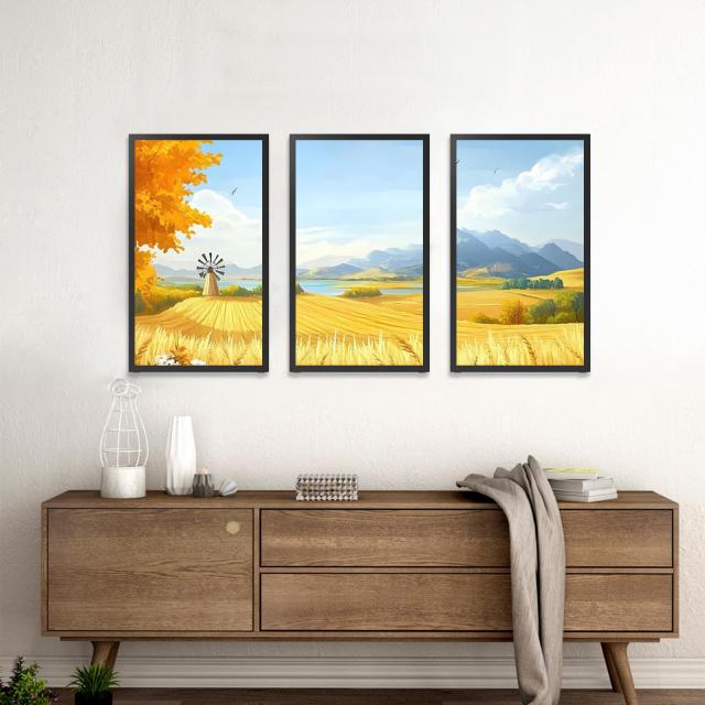 64GB 21.5inch FRAMEO デジタルフォトフレーム 1920x1080 FHD IPS LCD タッチスクリーン, デュアルWiFi Frameoアプリで写真やビデオを共