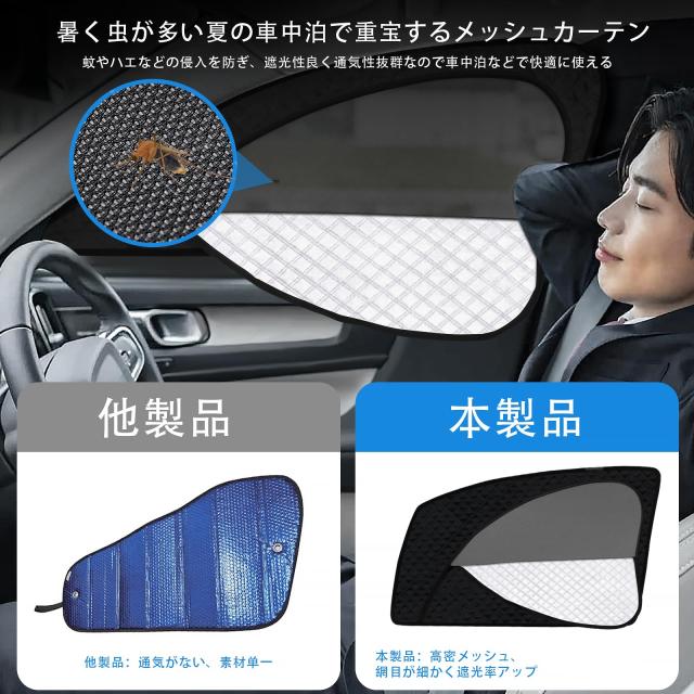 新型 ヴォクシー ノア 80系 専用 サンシェード マグネット式