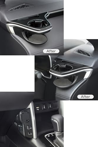 槌屋ヤック(Tsuchiya Yac) 車種専用品 トヨタ カローラクロス エアコン ドリンクホルダー 運転席用 助手席用 電源BOX セット SY-CO5 SY-C_2