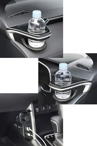 槌屋ヤック(Tsuchiya Yac) 車種専用品 トヨタ カローラクロス エアコン ドリンクホルダー 運転席用 助手席用 電源BOX セット SY-CO5 SY-C_3
