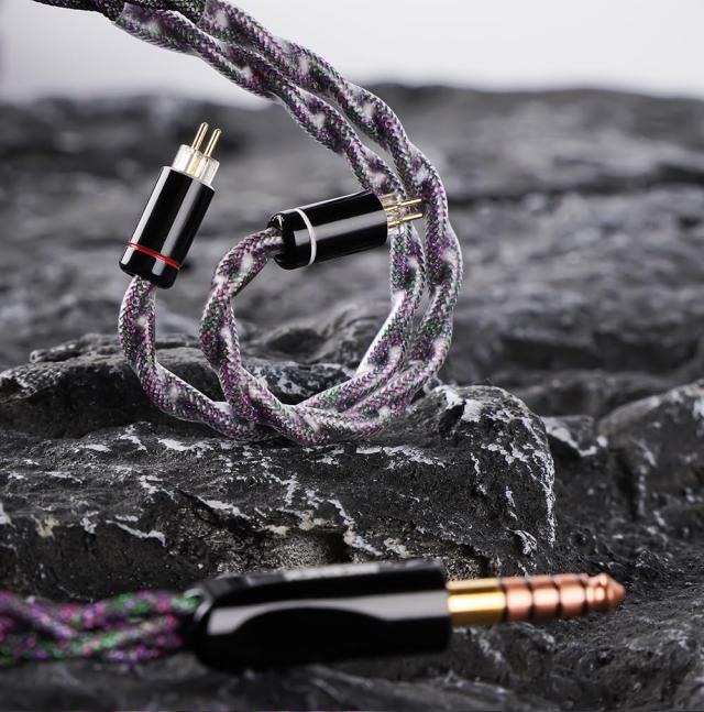 NICEHCK SsOrpheus イヤホンリケーブル 0.78mm 2Pin 4.4mm リケーブル スーパーフラッグシップ 5N単結晶純銀導体 非メッキOFC脱磁プラグ