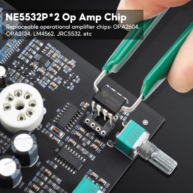 AIYIMA T1pro JAN5725W TUBE真空管 Bluetooth 5.1 プリアンプ トリガー