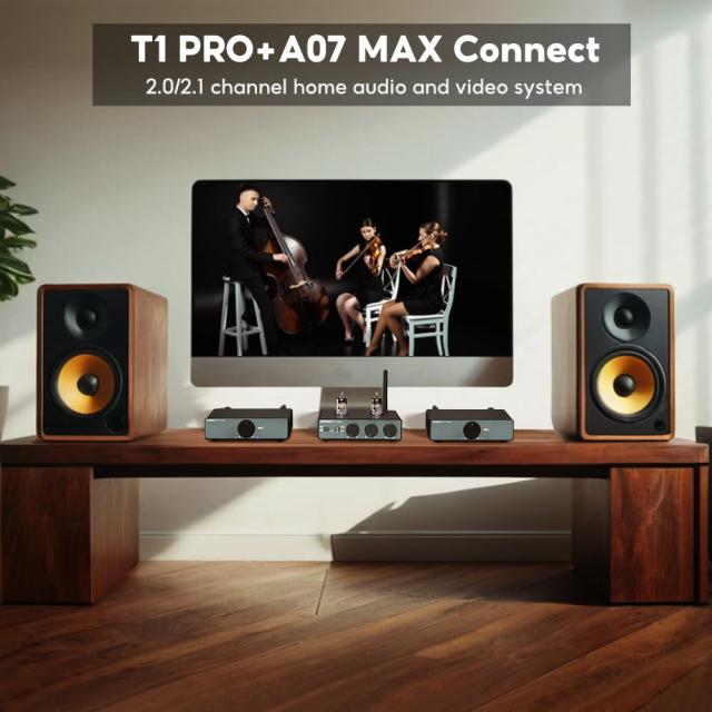 AIYIMA T1pro JAN5725W TUBE真空管 Bluetooth 5.1 プリアンプ トリガー
