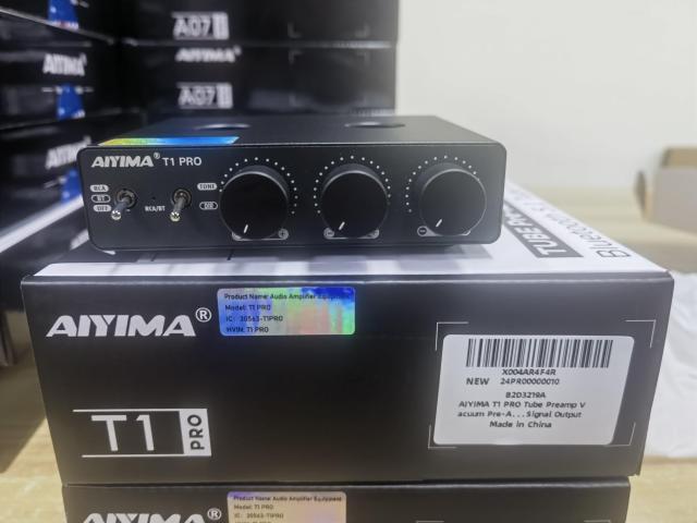 AIYIMA T1pro JAN5725W TUBE真空管 Bluetooth 5.1 プリアンプ