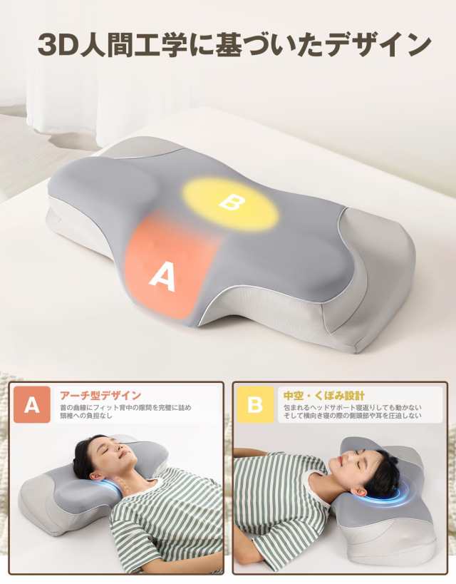 KOJIHOMU 枕 首が痛くならない まくら よく眠れる 安眠枕 pillow KOJIHOMU 枕 首が痛くならない まくら よく眠れる 安眠枕 pillow