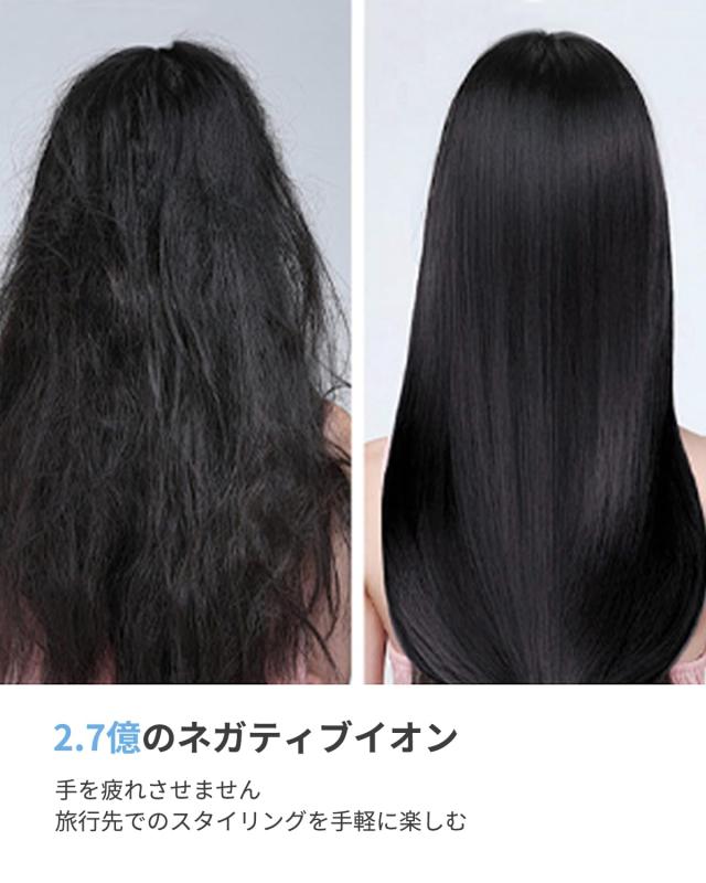 4億高濃度マイナスイオン】PLUZZ 大風量ドライヤーUltra【ホルダー付き