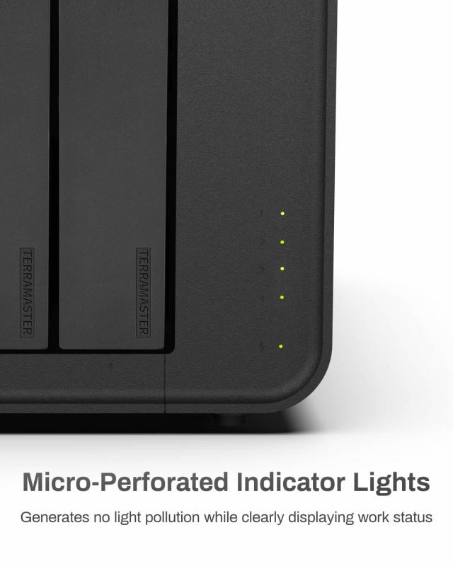 TERRAMASTER テラマスター D8 Hybrid 8ベイ USBストレージHDD NVMe エンクロージャ USB 3.2 Gen 2 10Gbps Type C RAID機能 専用2+6 RAID_1